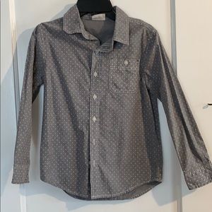 Boys Anchor Button Down